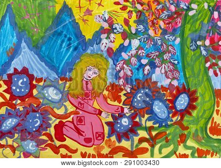 Childrens Drawing For The Story Of Kir Bulychov 