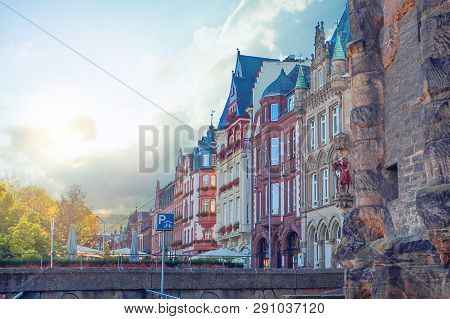 Build And Porta  In Trier, Rhineland-palatinate, Germany