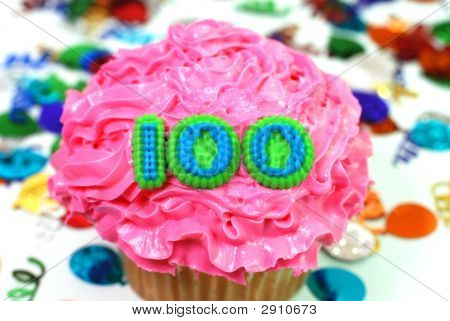 Celebration Cupcake Nummer 100