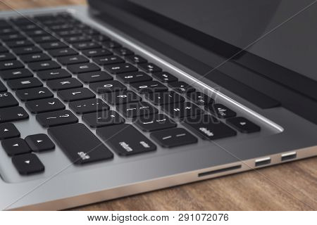 Laptop Keyboard Closeup