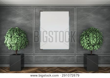 Modern Interior With Poster
