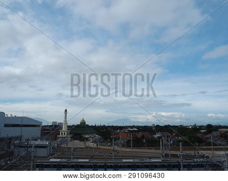 Jakarta, Indonesia - March 23, 2019: View Of Mrt Jakarta Lebak Bulus Station.