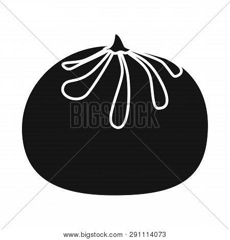 Vector Design Of Baozi And Khinkali  Icon. Set Of Baozi And Breakfast  Stock Symbol For Web.