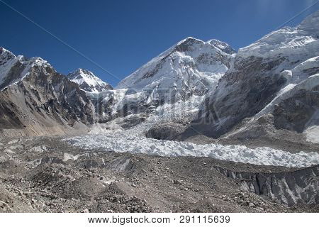 Mount Everest Is Highest Mountain Above Sea Level In Mahalangur Himal Sub Range Of Himalaya.everest
