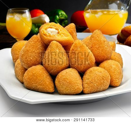 Coxinha of chicken, Brazilian snack