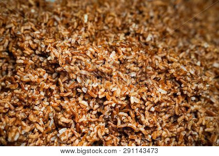 Cooked Brown Rice, Ready To Eat.