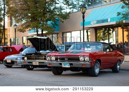 Springfield, Illinois, Usa - September 22, 2018: The Route 66 Mother Road Festival, 1968 Chevrolet C