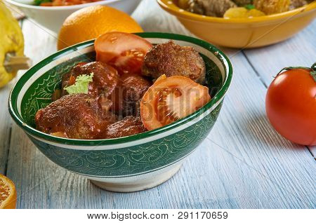Moroccan Kefta Tagine