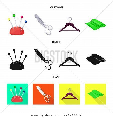 Vector Design Of Craft And Handcraft Symbol. Collection Of Craft And Industry Vector Icon For Stock.