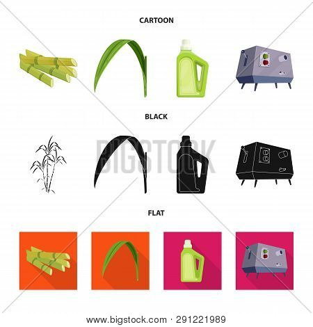 Vector Illustration Of Farm And Agriculture  Symbol. Set Of Farm And Technology Vector Icon For Stoc