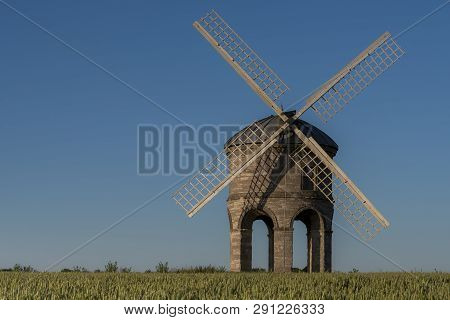 Chesterton Windmill Near Leamington Spa, Warwickshire, England. The Windmill Is Located In The Middl