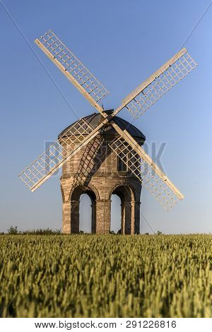 Chesterton Windmill Near Leamington Spa, Warwickshire, England. The Windmill Is Located In The Middl
