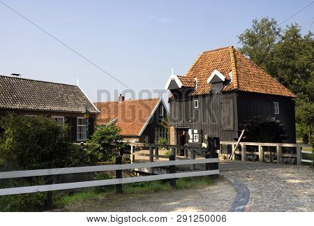 Watermill Den Haller Near Diepenheim In The Dutch Region Twente