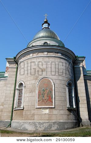Iglesia ortodoxa de Rusia. Siglo 18. Belgorod - dnestrovskiy.Región de Odessa. Ucrania