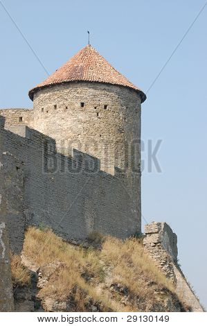 mittelalterliche Zitadelle in der Nähe von Odessa, Ukraine, Belgorod Dnestrovsky. Odessa-region