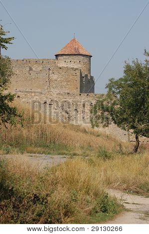 mittelalterliche Zitadelle in der Nähe von Odessa, Ukraine, Belgorod Dnestrovsky. Odessa-region