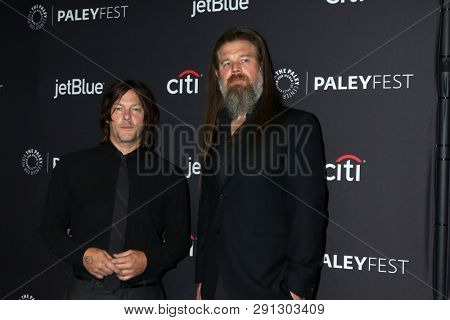 LOS ANGELES - MAR 22:  Norman Reedus, Ryan Hurst at the PaleyFest - 