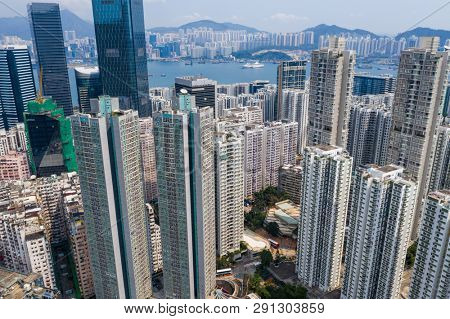 Quarry Bay, Hong Kong 19 March 2019: Hong Kong city