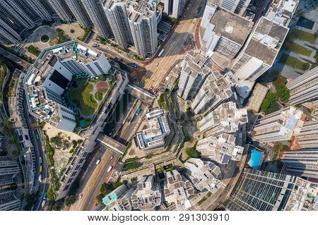 Quarry Bay, Hong Kong, 19 March 2019: Hong Kong residential district