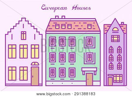 Europe House Vector Photo Free Trial Bigstock