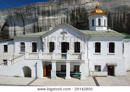 Inkerman hule kloster. Sevastopol, Crimea