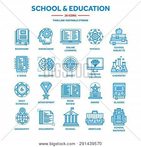 School Education, University. Study, Learning Process. Oline Lessons, Tutorial. Student Knowledge. H