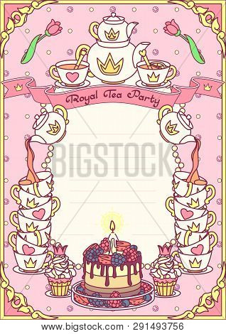 Vector Royal Tea Vector & Photo (Free Trial) | Bigstock