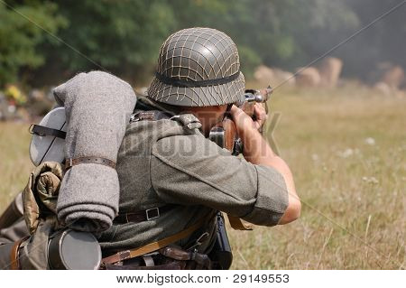 Tysk soldat af WW2
