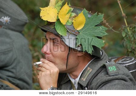 Tysk soldat af WW2