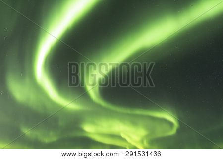 Aurora Borealis At Chena Lakes In Alaska