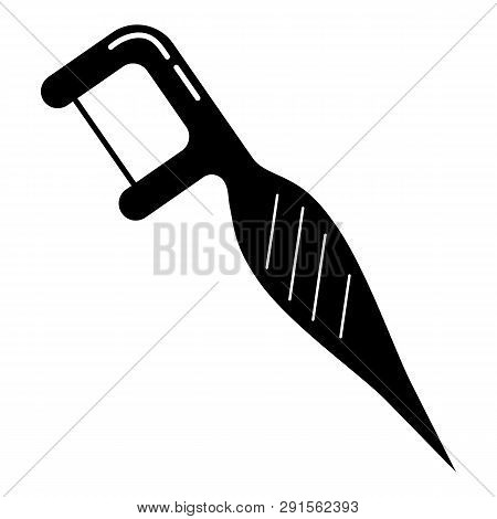 Clean Floss Tool Icon. Simple Illustration Of Clean Floss Tool Icon For Web Design Isolated On White