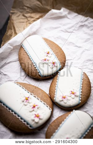 Homemade Traditional Buttered Easter Cookies. Easter Cookies.