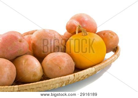 Patate e zucca gialla