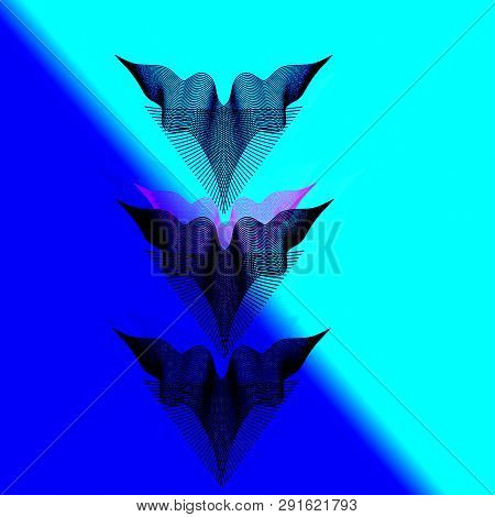 Beautiful Colouring Texture And Background Design Abstract.