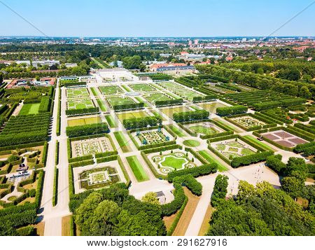 Herrenhausen Gardens Of Herrenhausen Palace Located In Hannover, Germany