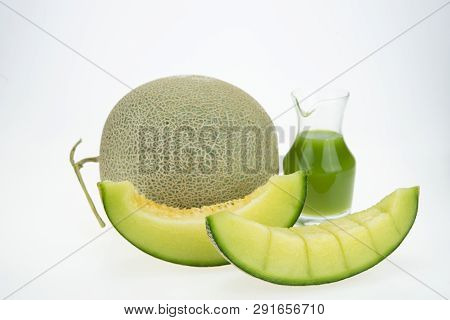 Cantaloupe Melon Isolated