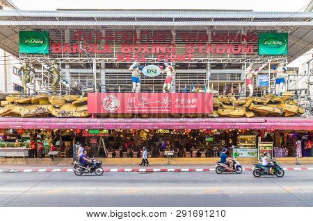 February 2019. Patong Thailand. Bangla Boxing Stadium In Patong Thailand