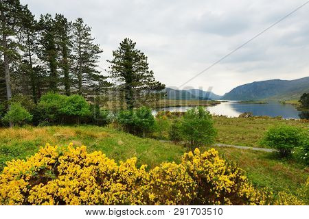 Beautiful Landscape Of Glenveagh National Park, The Second Largest National Park In Ireland, County 