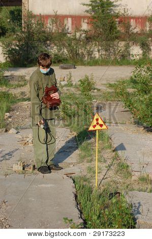 นักท่องเที่ยว radiometer นิวเคลียร์