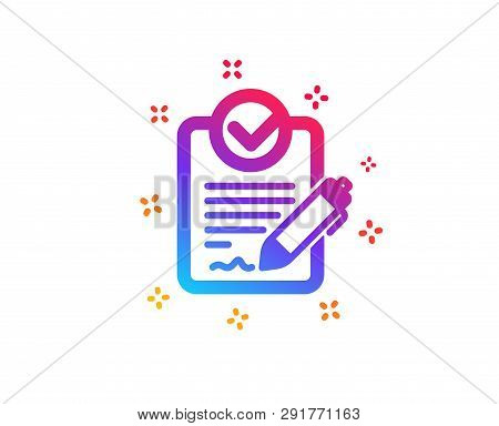 Rfp Icon. Request For Proposal Sign. Report Document Symbol. Dynamic Shapes. Gradient Design Rfp Ico
