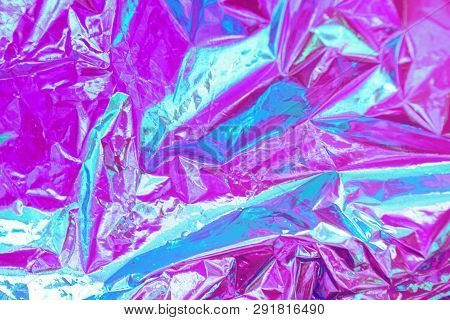 Bright Colored Holographic Background