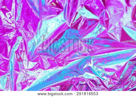Bright Colored Holographic Background