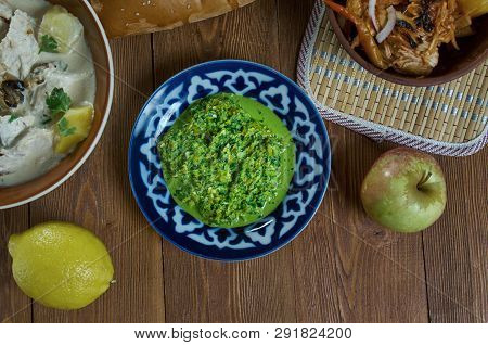 Caucasian Green Ajika