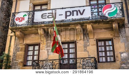 Facade Of A Small Downtown Store On Irun, Spain