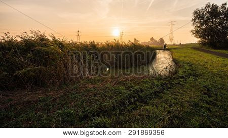 Durgerdam Sunrise Early In The Morning, Autumn, Tree, Dirt Road
2018, Durgerdam The Netherlands