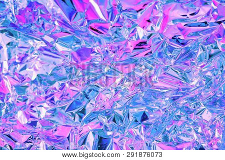 Bright Colored Holographic Background
