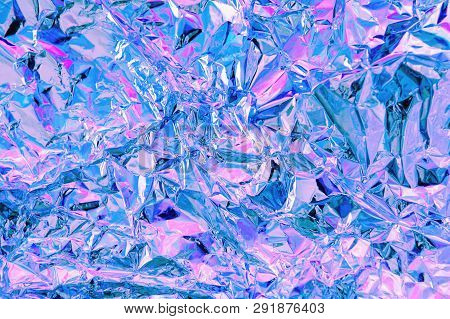 Bright Colored Holographic Background