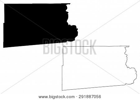 Imperial County, California (counties In California, United States Of America,usa, U.s., Us) Map Vec