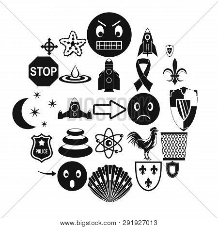 Favour Icons Set. Simple Set Of 25 Favour Icons For Web Isolated On White Background