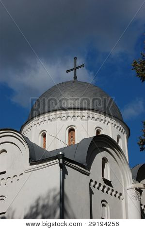 Sobór w zabytkowym rosyjskim mieście Czernigow, Ukrainy. XII wieku